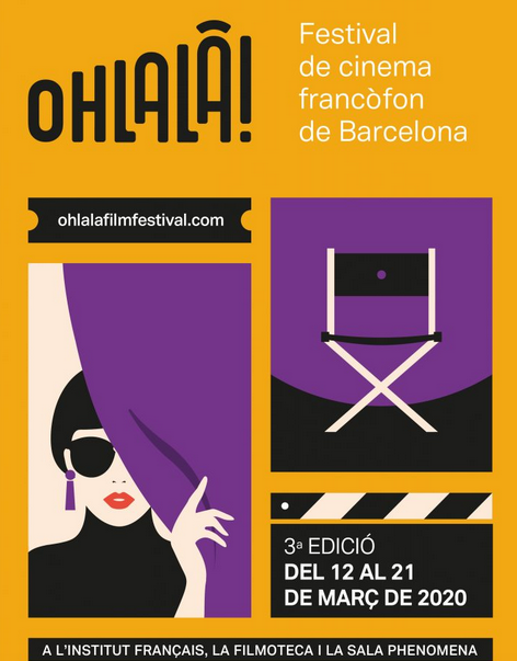 OhLaLà Festival del cinema francófono de Barcelona : Aplazado al mes de octubre de 2020
