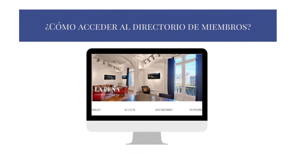 Acceder al directorio de miembros - La Pena Business Club